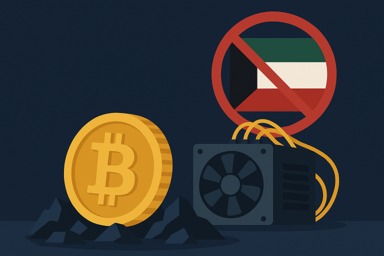 Kuwejt zakazuje kopania kryptowalut z powodu kryzysu energetycznego