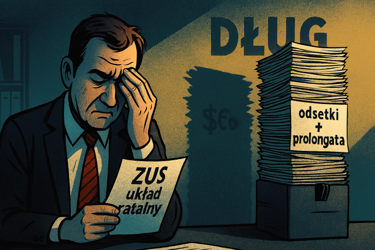 Spłacasz długi w ZUS, a dług się nie zmniejsza — co naprawdę się dzieje?