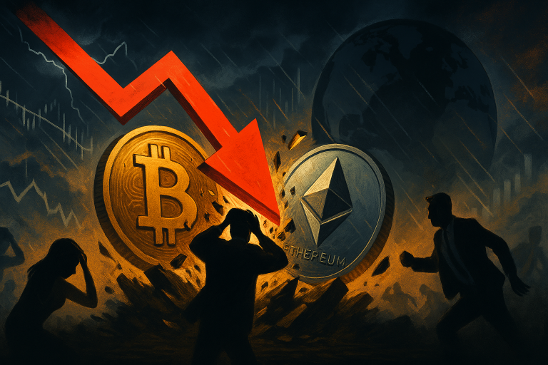 Weekendowy krach na rynku kryptowalut po zapowiedzi 100% ceł na Chiny — co to oznacza dla inwestorów i firm?