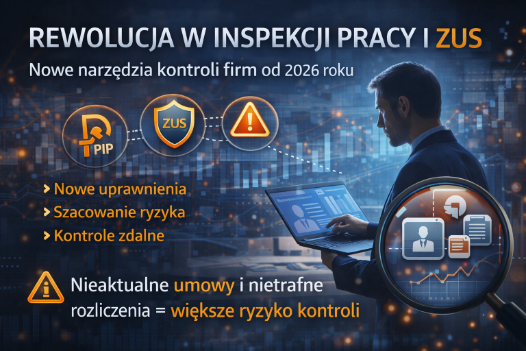 Rewolucja w Inspekcji Pracy i ZUS — jak nowe narzędzia kontroli zmienią rynek pracy